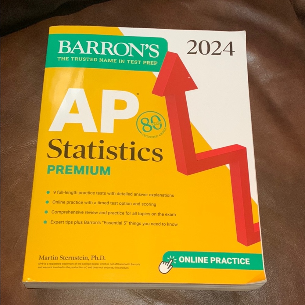 Barron’s Comprehensive 2024 AP Statistics guide